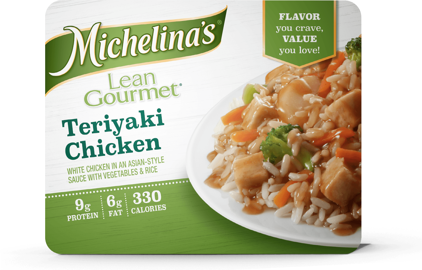 Lean Gourmet Teriyaki Chicken - Michelina's Frozen Entrees
