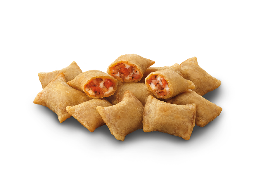Four Meat Pizza Snack Rolls